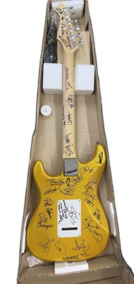 Lot 151 - An Aria electric guitar, bearing the...