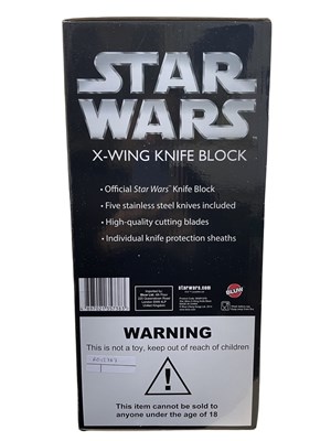 Lot 114 - A boxed Star Wars X-Wing Knife Block