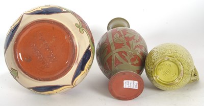 Lot 44 - A group of Art Pottery wares including a...