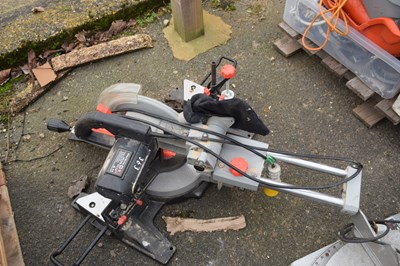 Lot 363 - Sliding mitre saw with laser sight by SIP