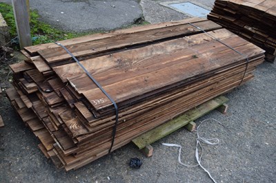 Lot 375 - Quantity of feather edge fencing boards