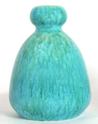 Lot 50 - A Ruskin vase with baluster body with a...