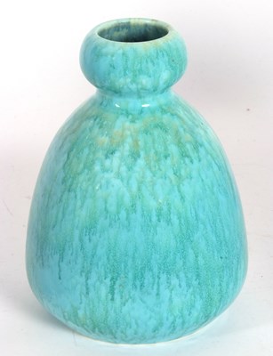 Lot 50 - A Ruskin vase with baluster body with a...
