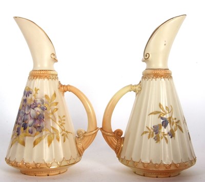 Lot 68 - A pair of early 20th Century blush ground...