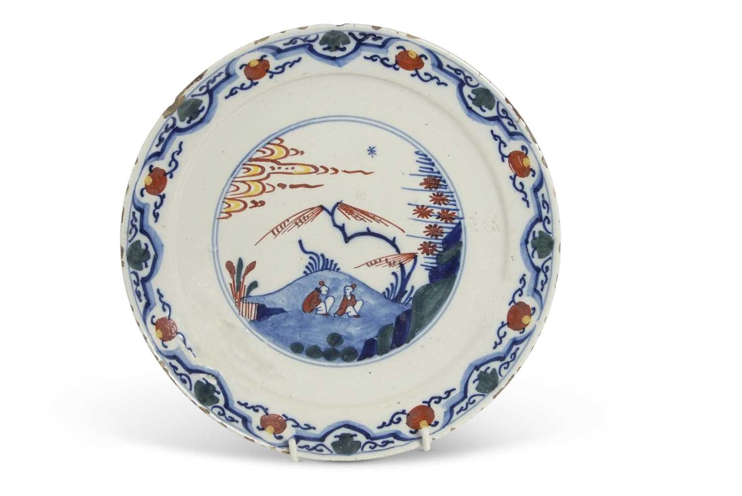 Lot 72 - An unusual early 18th century English Delft...