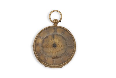 Lot 311 - An 18ct gold pocket watch hallmarked in the...