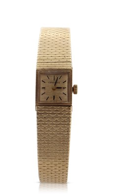 Lot 327 - A 9ct gold ladies Longines wristwatch with box,...