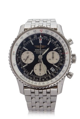 Lot 341 - A Breitling Navitimer chronograph gents...