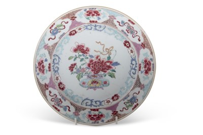 Lot 128 - An 18th Century Chinese porcelain famille rose...