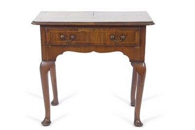 Lot 362 - An early 18th Century walnut low boy, the top...