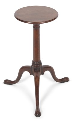 Lot 407 - A small George III wine table or kettle stand...