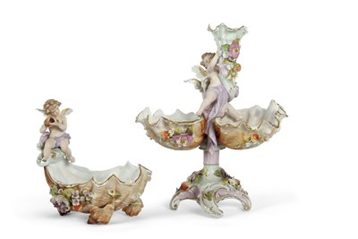 Lot 26A - A late 19th Century continental porcelain...