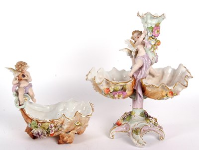 Lot 26 - A late 19th Century continental porcelain...