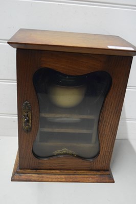 Lot 55A - SMOKERS CABINET AND CONTENTS