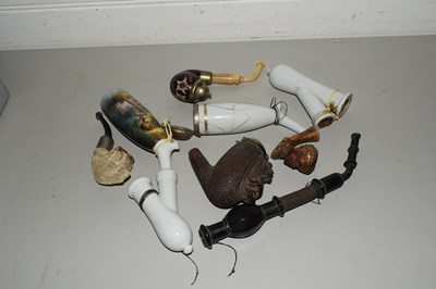 Lot 140a - COLLECTION VINTAGE TOBACCO  PIPES (APPROX 7)