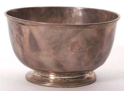 Lot 56 - A George III Irish silver bowl having plain...