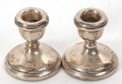 Lot 45 - A pair of Elizabeth II silver dressing table...