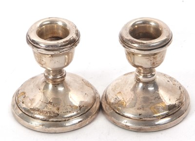 Lot 45 - A pair of Elizabeth II silver dressing table...