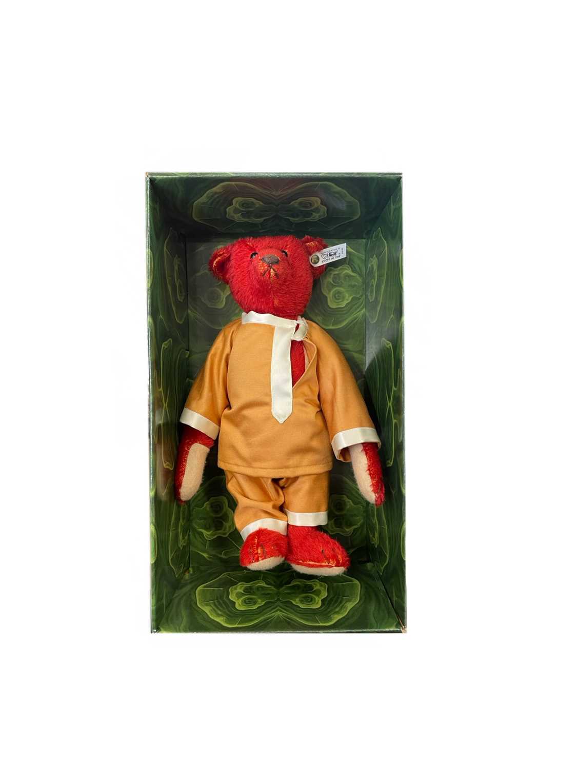 Lot 205 - A boxed Steiff Alfonzo 1908 replica teddy bear,...