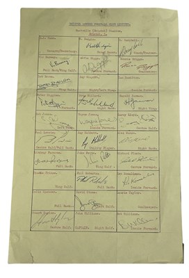 Lot 166 - A collection of 1960s facsimilie autograph...
