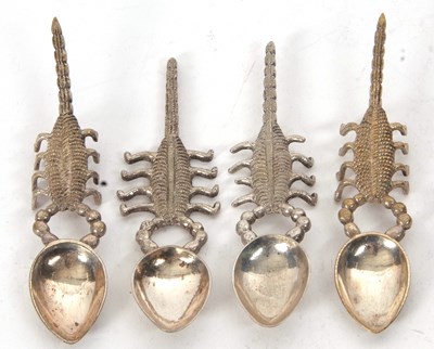 Lot 50 - Mixed Lot: A Dutch white metal decorative...