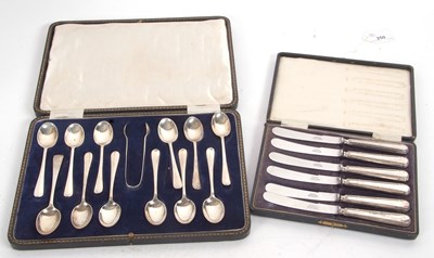 Lot 250 - Mixed Lot:  A cased part set of George V...