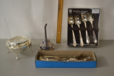 Lot 5 - Mixed Lot: Various assorted silver plated...
