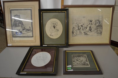 Lot 45 - Group of five various prints and pictures...