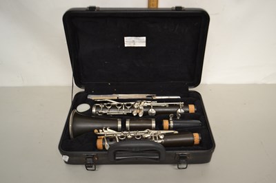 Lot 77 - Clarinet in black case marked Symphony