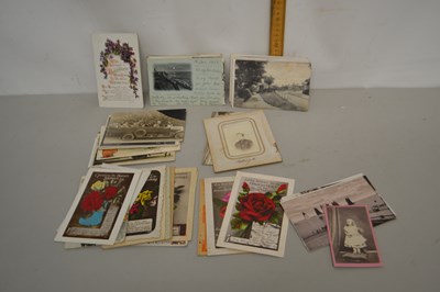 Lot 80 - Small box of various, mainly topographical...