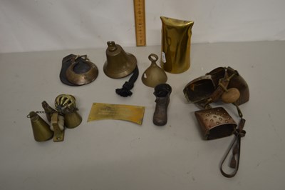 Lot 108 - Mixed Lot: Various vintage bells etc
