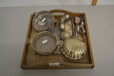 Lot 109 - Mixed Lot: Silver plated items to include...