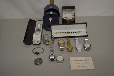 Lot 111 - Box of various assorted wristwatches