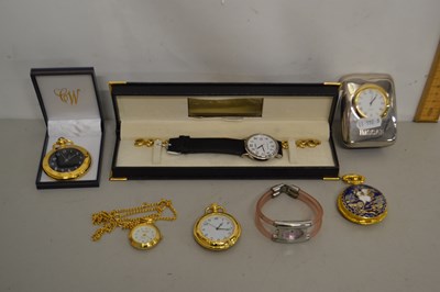 Lot 118 - Mixed Lot:  Various modern pocket watches,...