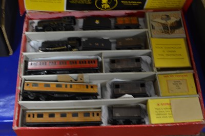 Lot 161 - Trix twin railway case of locomotives, rolling...
