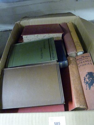 Lot 585 - Quantity of assorted hardback fiction