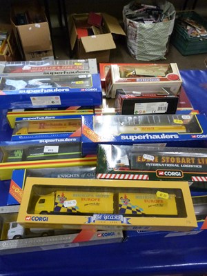Lot 612 - Quantity of toy lorries, boxed to include...