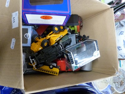 Lot 615 - Quantity of assorted toy cars and trucks, some...