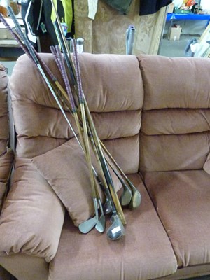 Lot 719 - Quantity of assorted golf clubs