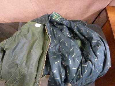 Lot 762 - A Stormafit waxed jacket, size M