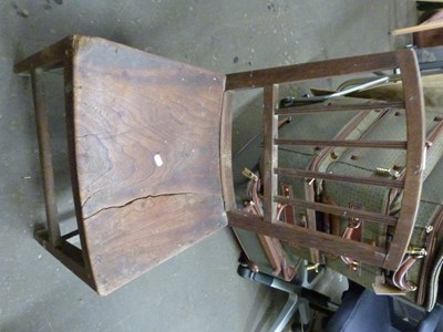 Lot 799 - Mahogany dining chair