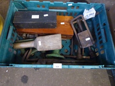 Lot 829 - Quantity of assorted workshop hand tools