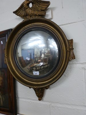 Lot 242 - Reproduction Georgian style port hole mirror