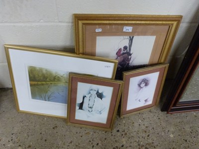 Lot 275 - Mixed Lot: Four various assorted framed pictures