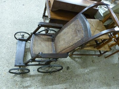 Lot 277 - Late 19th Century pushchair