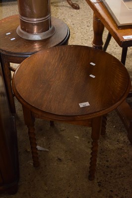 Lot 284 - Early 20th Century circular coffee table on...