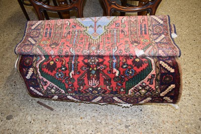 Lot 290 - 20th Century Middle Eastern wool rug, 150cm long
