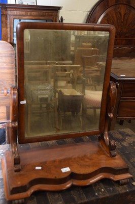 Lot 357 - Victorian swing dressing table mirror, 73cm high