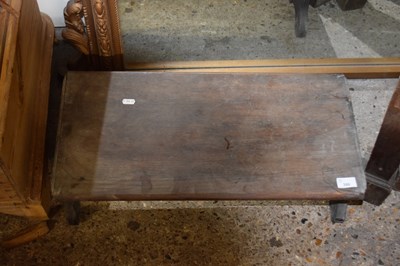 Lot 388 - Small mahogany stool
