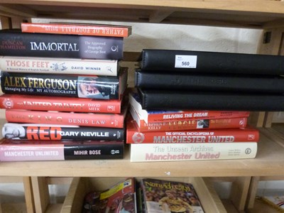 Lot 560 - Mixed Lot: Books relating to Manchester United...